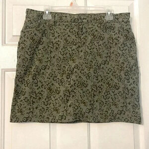 Eddie Bauer Women’s Active Hiking Skort Olive‎ Green Size 10